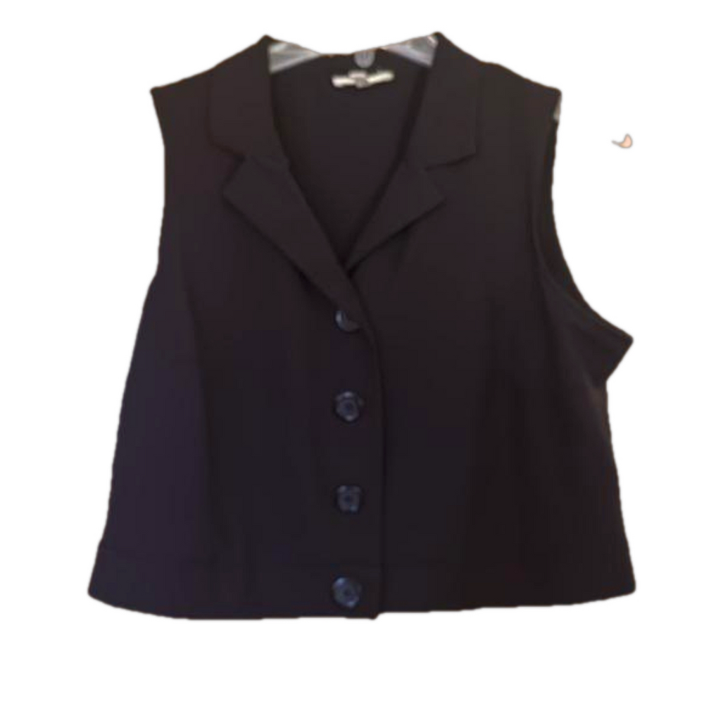 Loralette Black Vest